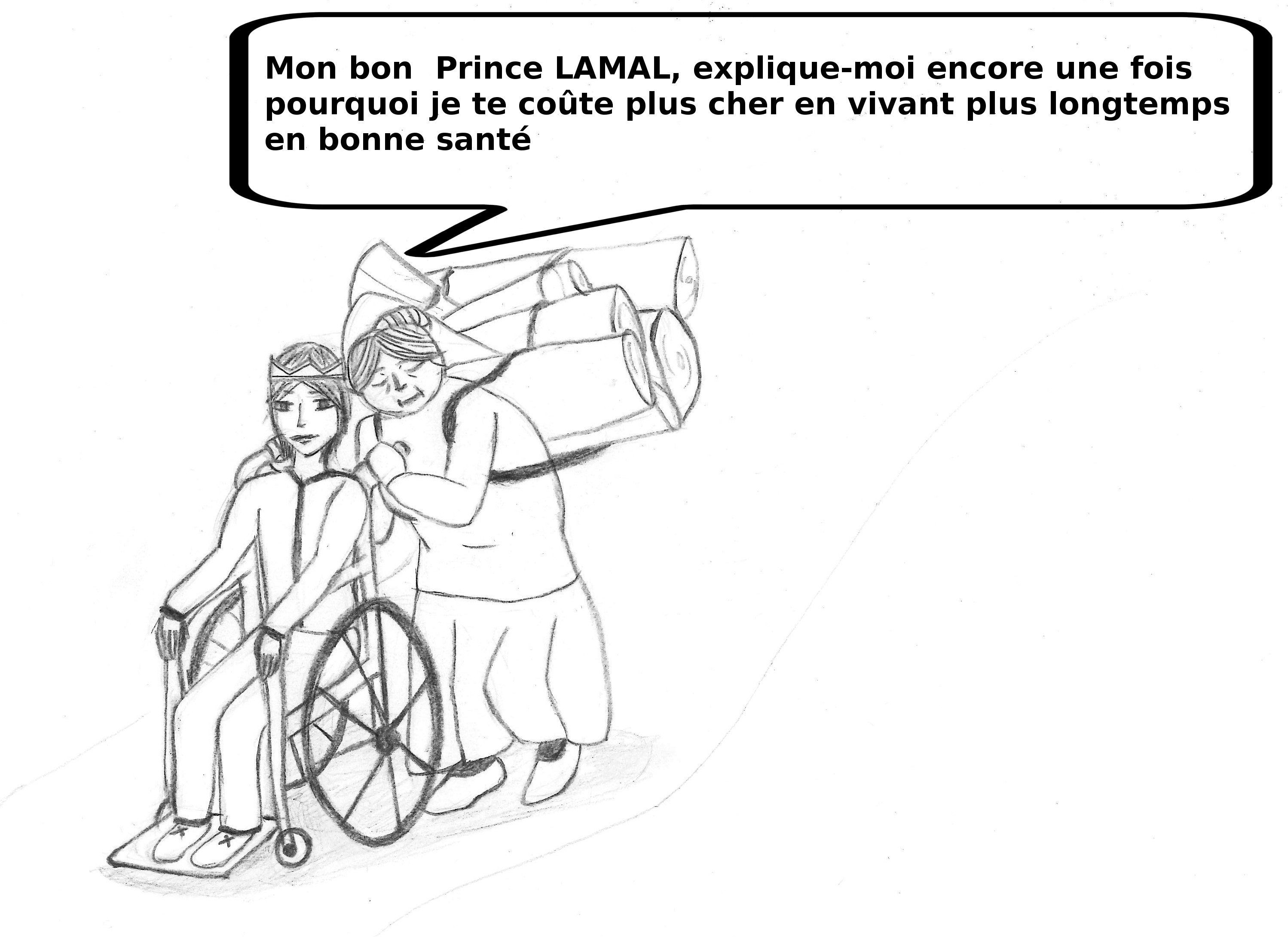 vieille et prince Lamal